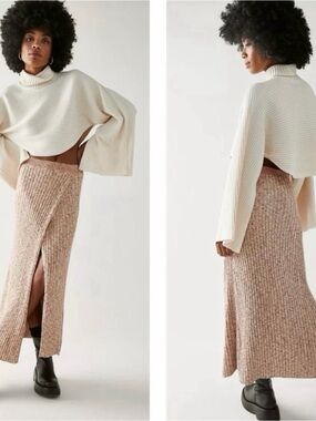 Free People "Better Days" midi skirt